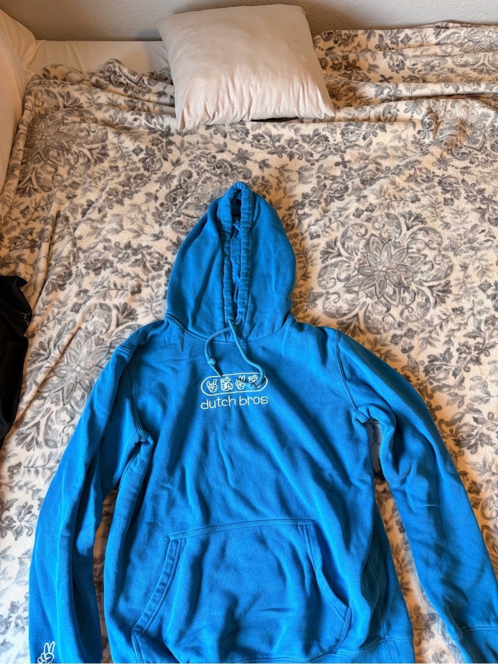 Dutch Bros Bright Blue Hoodie